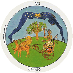 Motherpeace Tarot Cards - Chariot