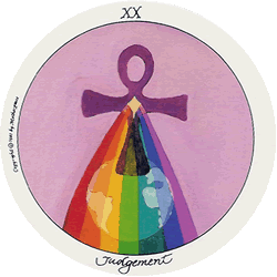 Motherpeace Tarot Cards - Judgement