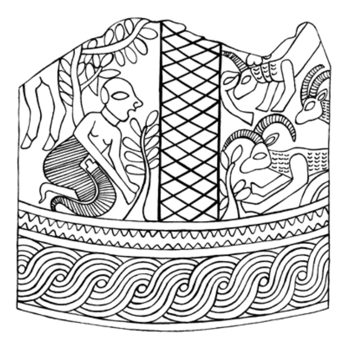 gardener planting a sapling